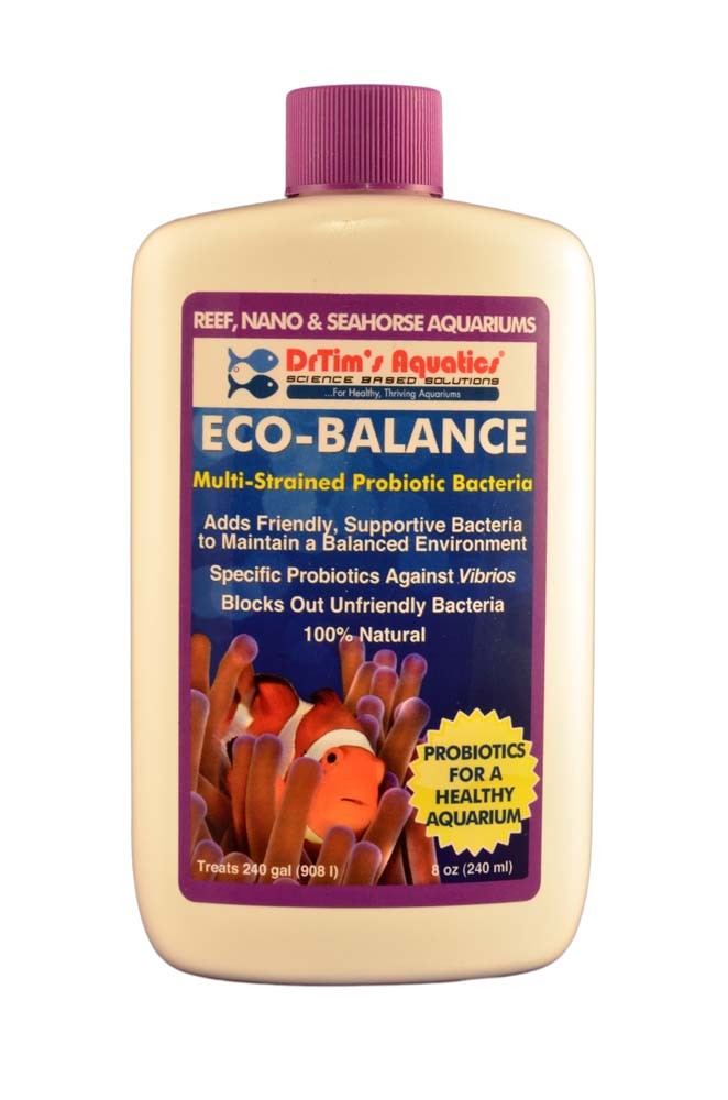 DrTim’s Aquatics Eco-Balance Probiotic Bacteria for Reef 8oz