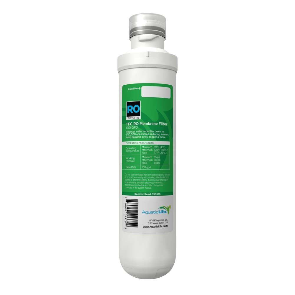 Aquatic Life Twist-In TFC RO Membrane Filter Cartridge