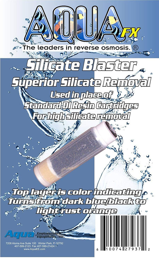 AquaFX Silicate Blaster DI Filter Cartridge - 10 Inch