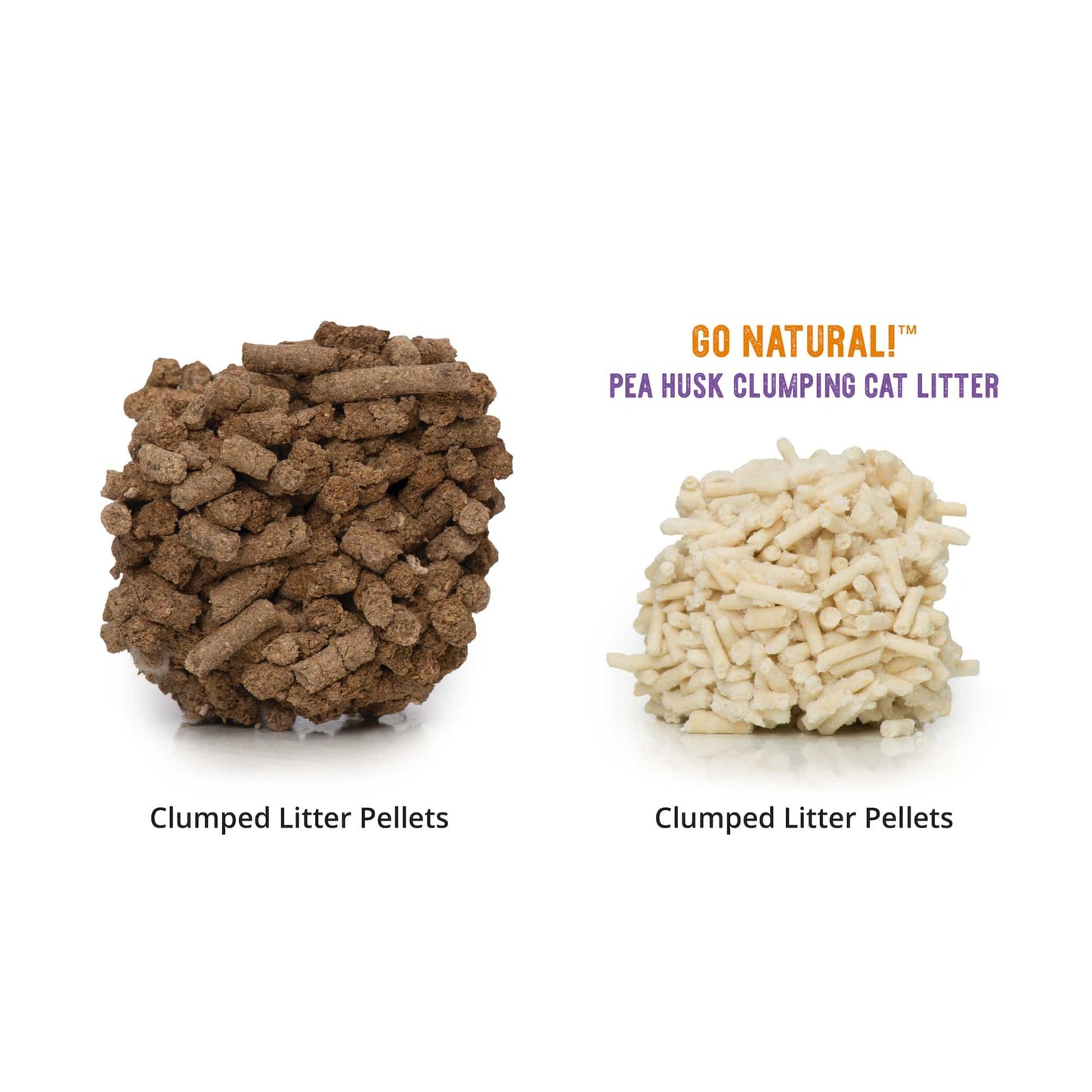 Catit Go Natural! Pea Husk Clumping Cat Litter - Lavender - 12.3lb - The Pet Source