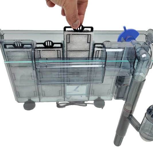 Lifegard Aquatics HOF-40 Slim Design Hang on Filter for aquariums up to 40 gallons