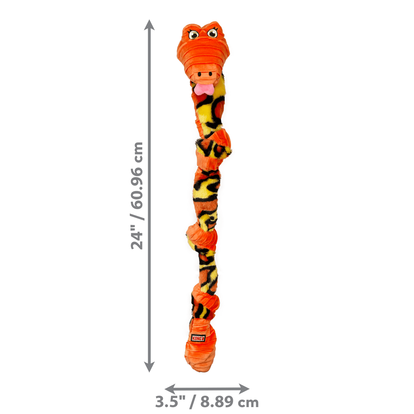 Kong Knots Snake - Assorted Colors - Medium/Large - The Pet Source