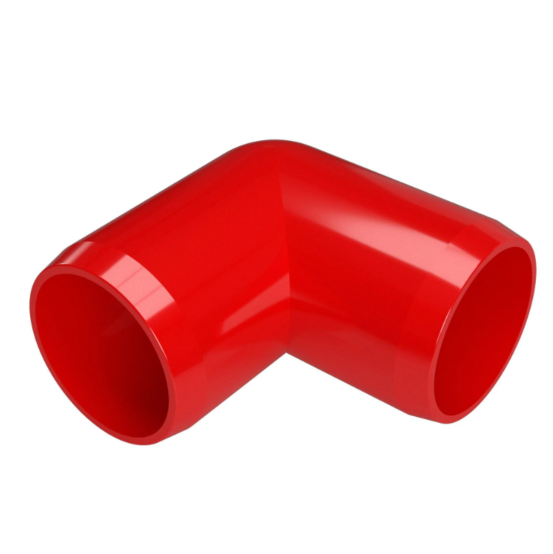 PVC 90 Degree Elbow Schedule 40 - 3/4 Inch Red