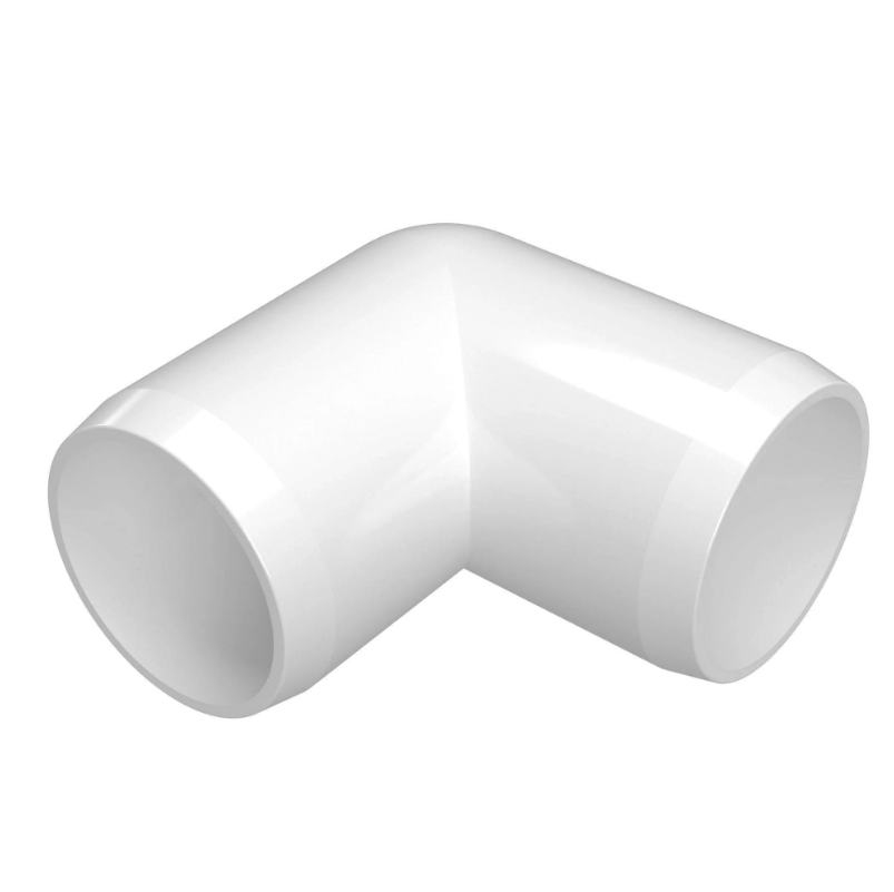 PVC 90 Degree Elbow Schedule 40 - 3/4 Inch White
