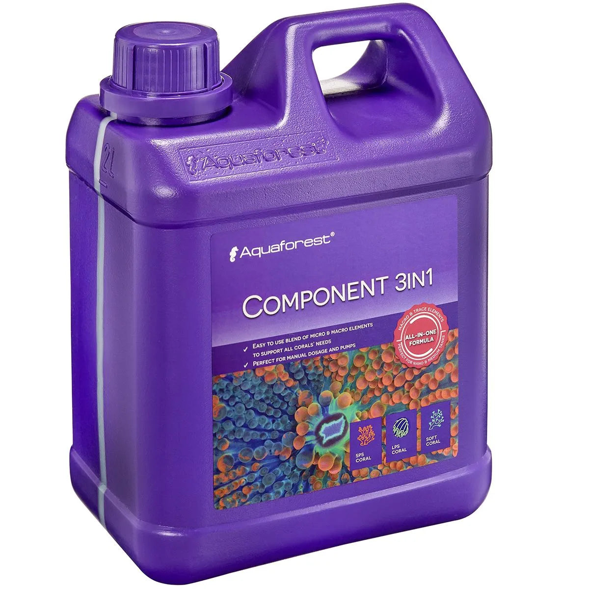 Aquaforest Component 3in1 - Macro & Trace Elements - 2000ml