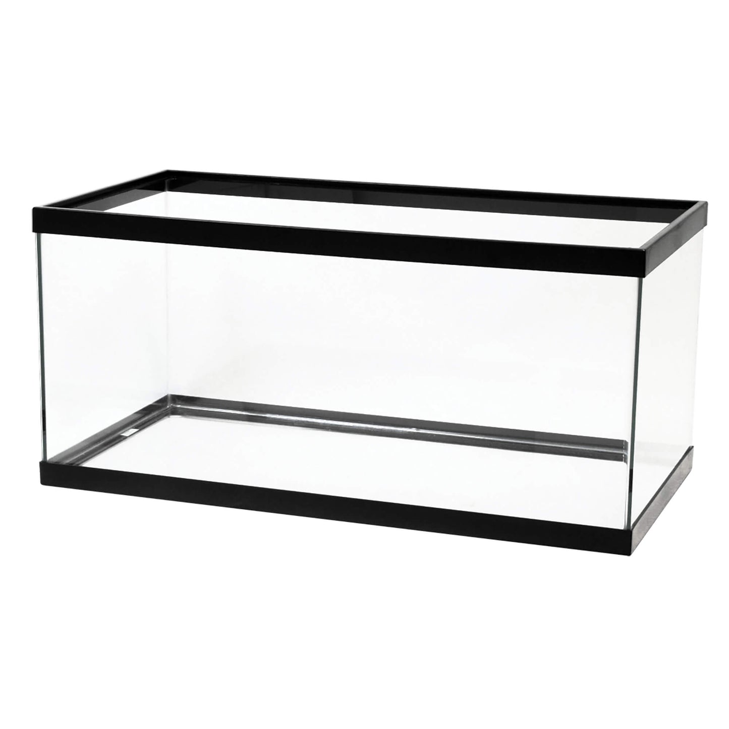 Aqueon Standard Rectangular Aquarium Black Trim 40 Gal Breeder