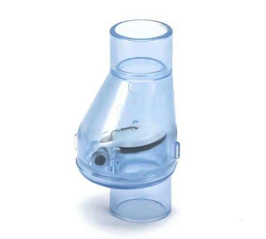 PVC Flapper Check Valve Slip x Slip - 1/2 Inch