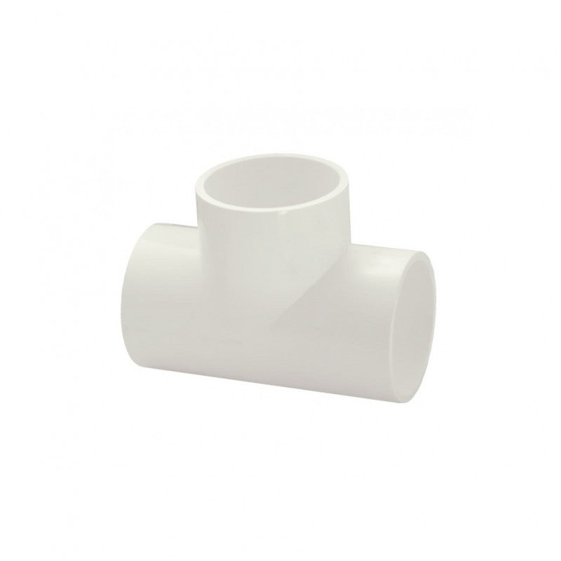 PVC Tee Schedule 40 - 1 Inch White