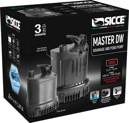 Sicce Master DW 5500 Utility Pump - 1430gph