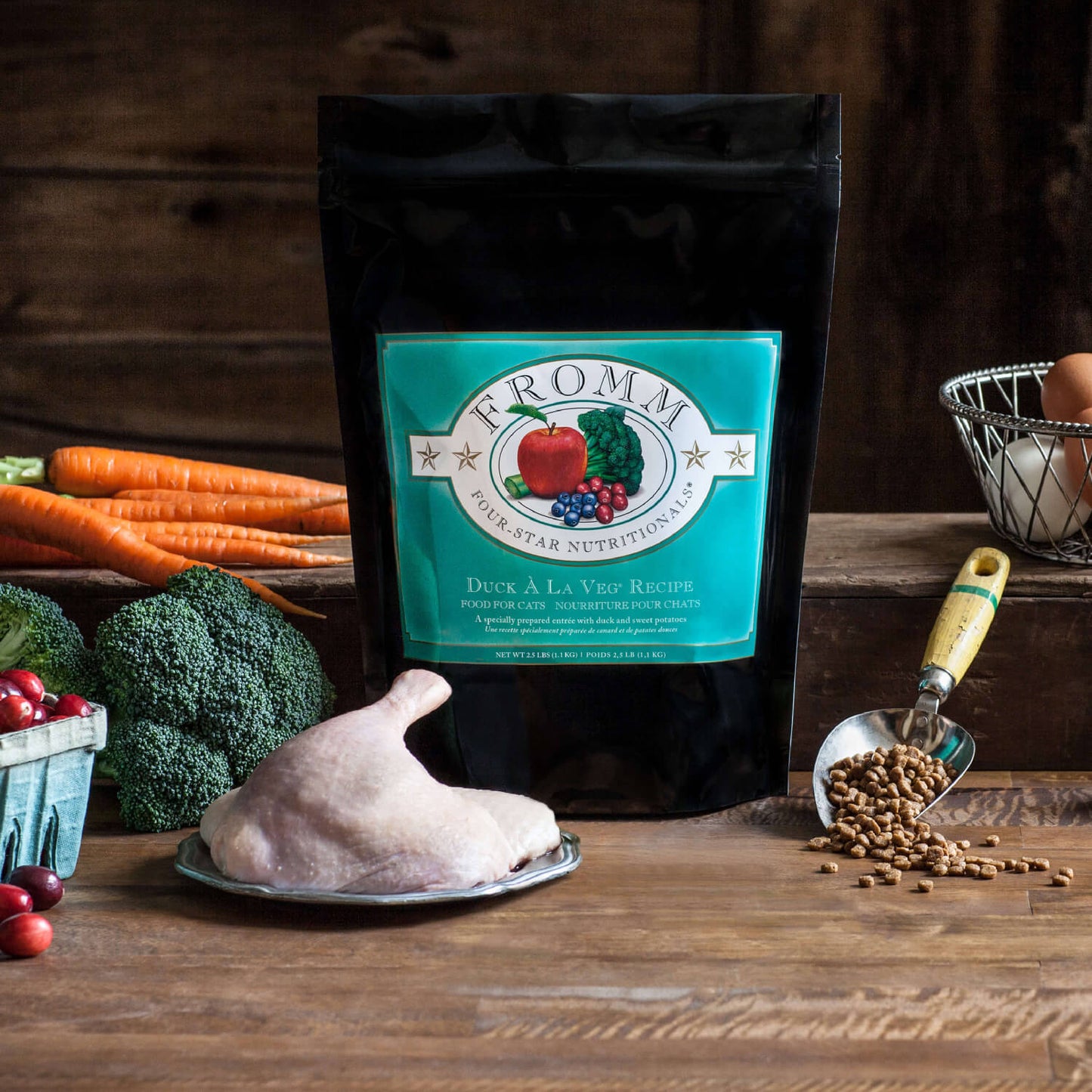Fromm Duck À La Veg Recipe Dry Cat Food - 1.8kg