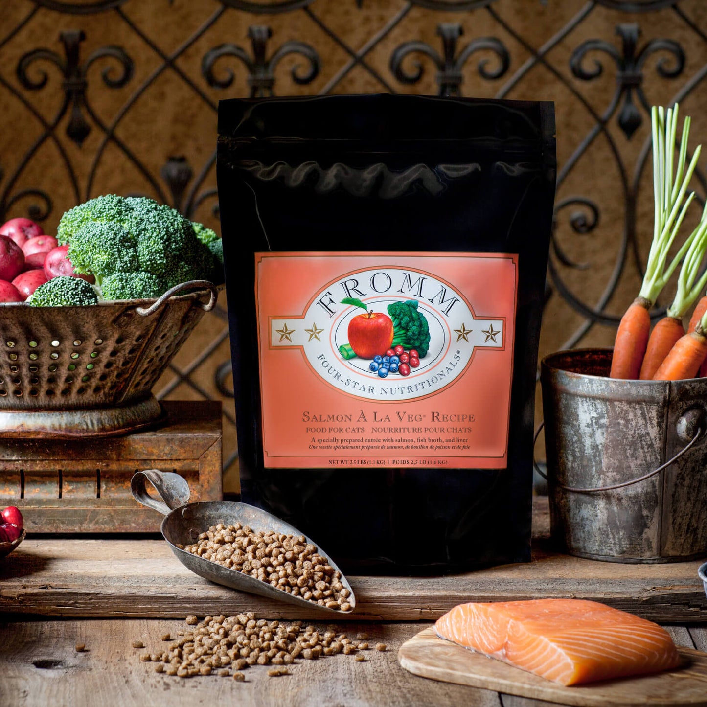 Fromm Salmon À La Veg Recipe Dry Cat Food - 1.8kg