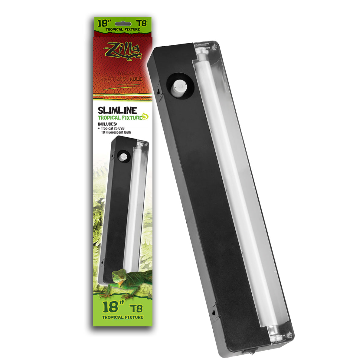 Zilla Slimline Tropical Fixture - 18 Inch