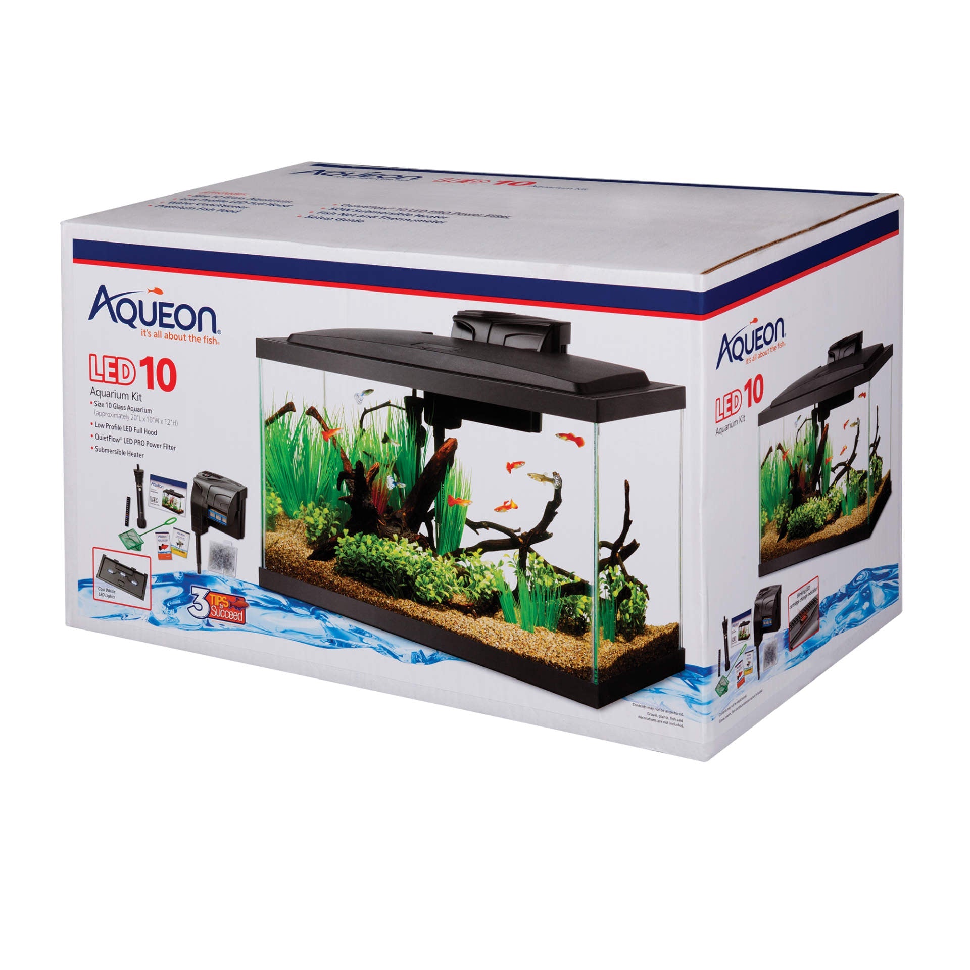 Aqueon LED 10 Aquarium Kit