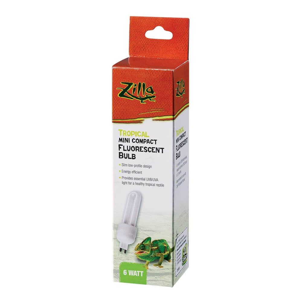 Zilla Mini Compact Fluorescent Bulb - Tropical 6 W