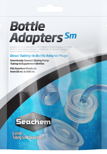Seachem Bottle Adapters - Small - 6 Pack