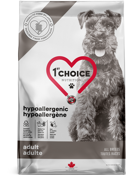 1st Choice Nutrition Hypoallergenic Duck Dry Adult Dog Food - 2kg