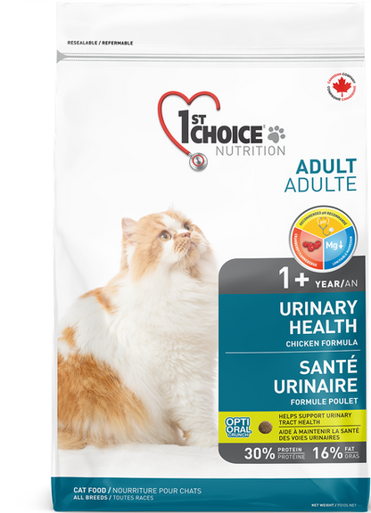 1st Choice Nutrition Urinary Health Chicken Dry Adult Cat Food - 1.8kg