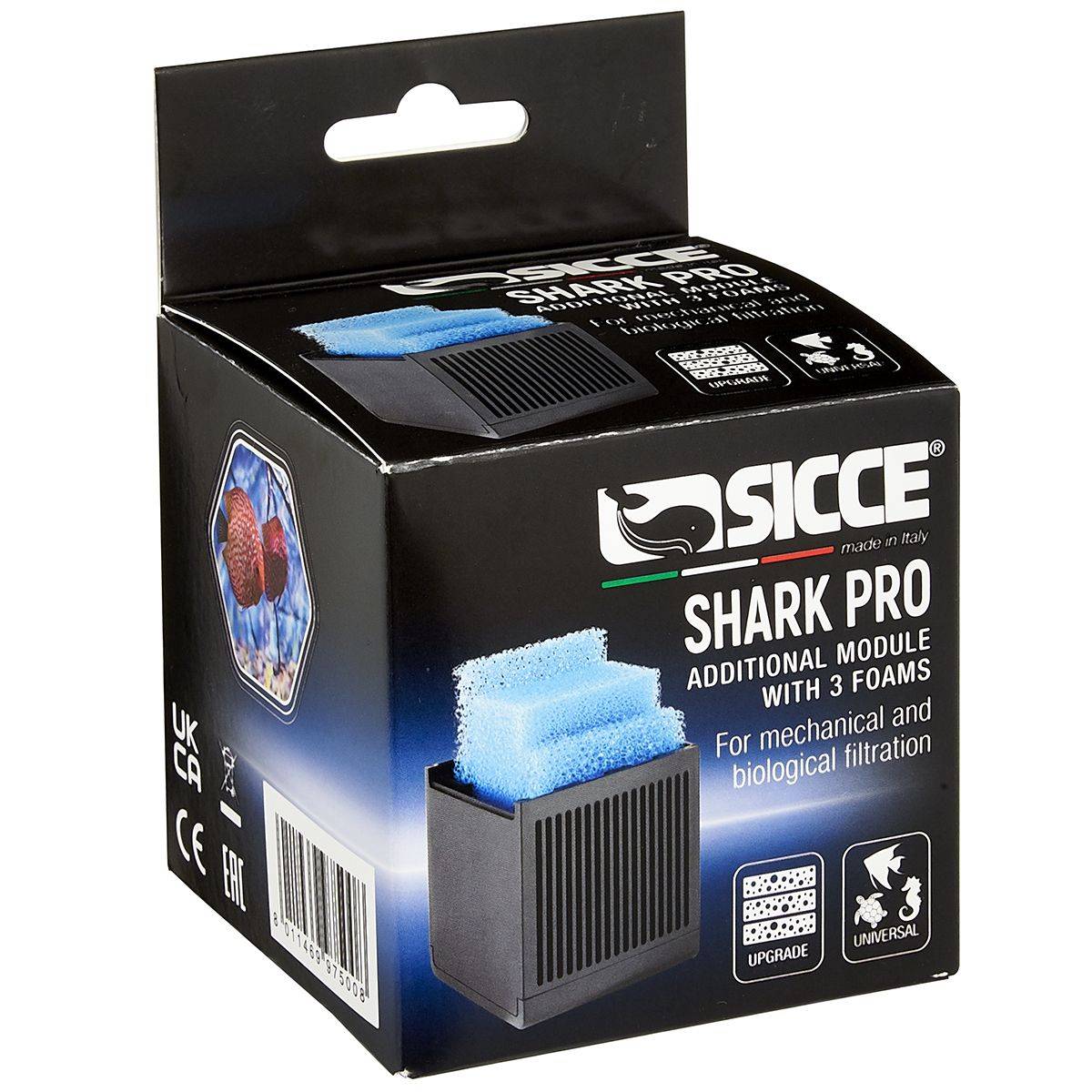 Sicce Shark PRO Expansion Module with Sponges