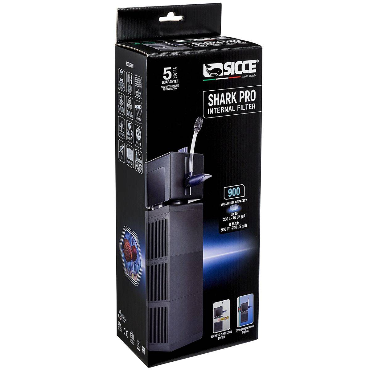 Sicce Shark PRO 900 Internal Filter (240 GPH)