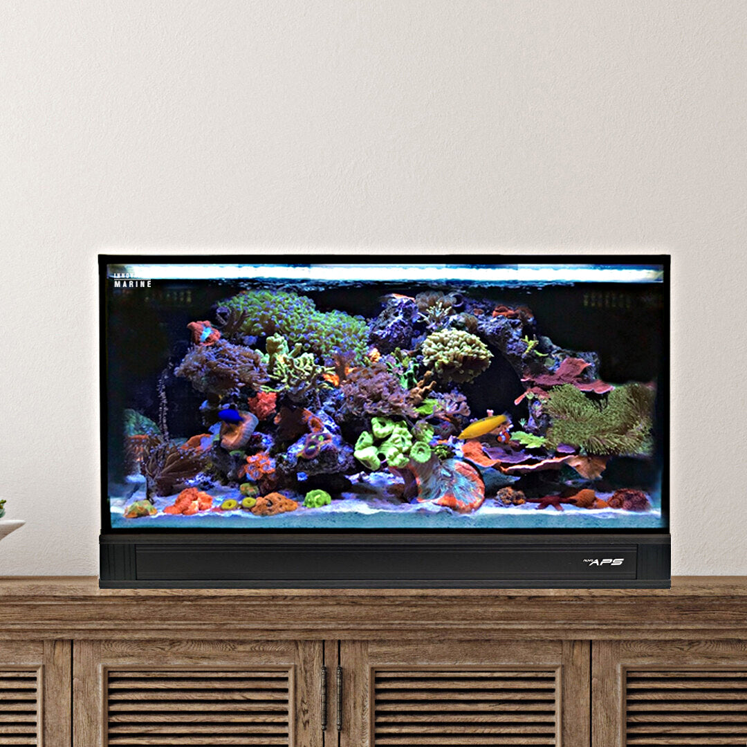 Innovative Marine NUVO Fusion Pro 2 - 25 Lagoon AIO Aquarium w/ APS Pedestal - Black