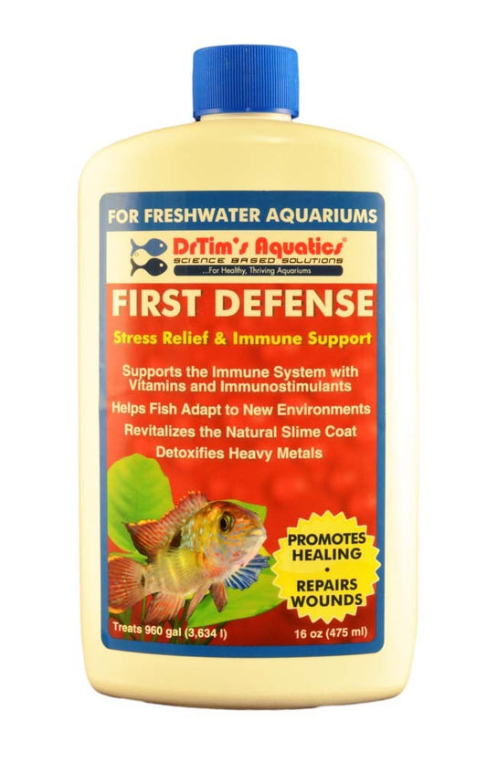 DrTim’s Aquatics First Defense Stress Relief for Freshwater 8oz