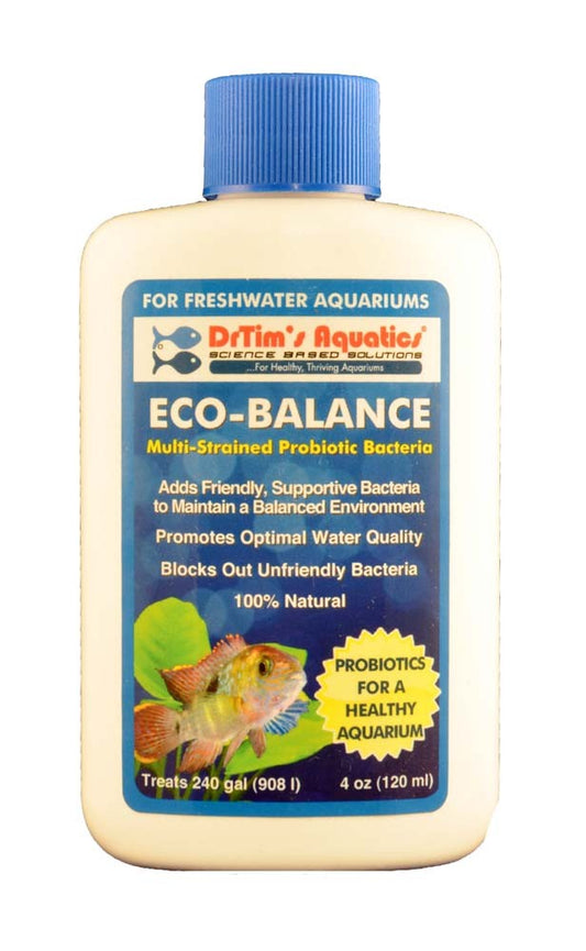 DrTim’s Aquatics Eco-Balance Probiotic Bacteria for Freshwater 4oz