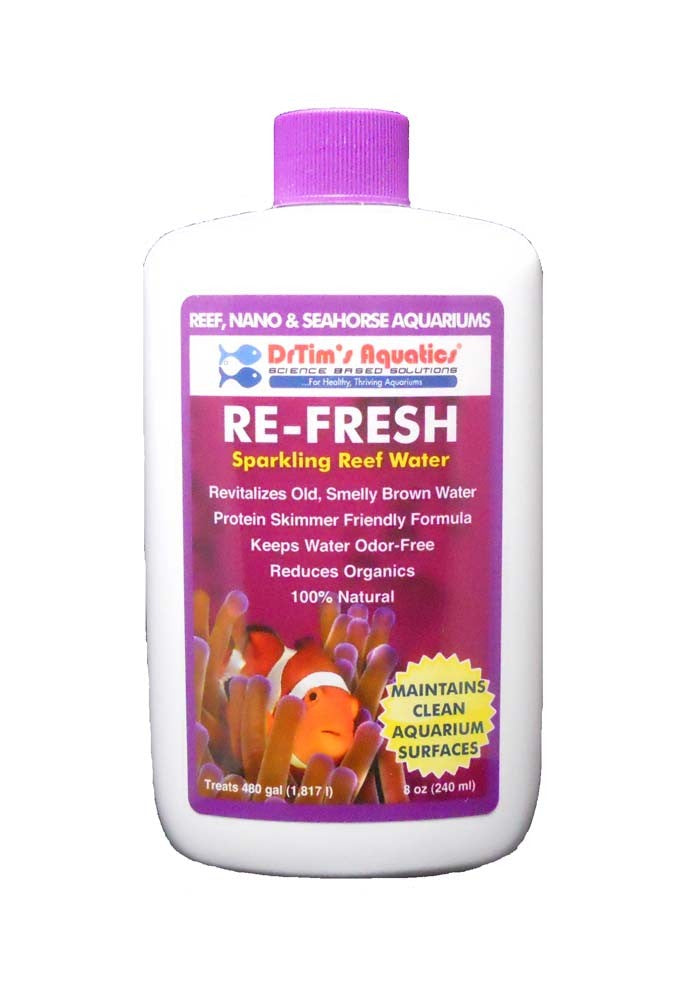 DrTim’s Aquatics Re-Fresh Aquarium Revitalizer for Reef Aquaria 8oz