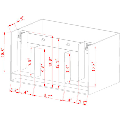 Innovative Marine NUVO Fusion - 20 Long AIO Aquarium - Desktop Starter Kit