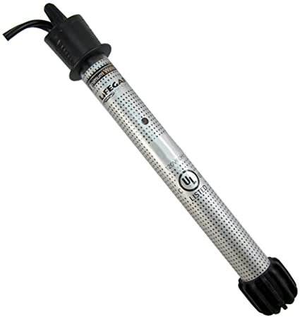Lifegard Aquatics 75 Watt Adjustable Quartz Glass Aquarium Heater