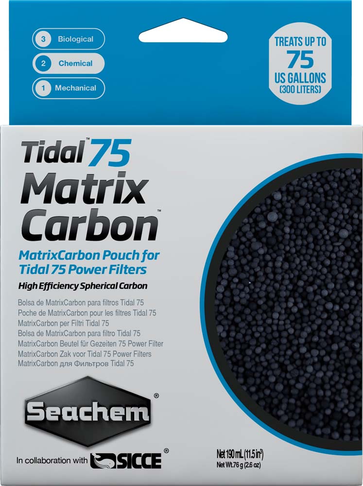 Seachem Tidal 75 Matrix Carbon