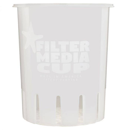 Filter Media Cup - 7 Inch - Sea Foam White