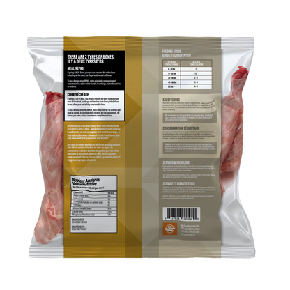 Big Country Raw Frozen Chicken Neck for Cats and Dogs - 1lb