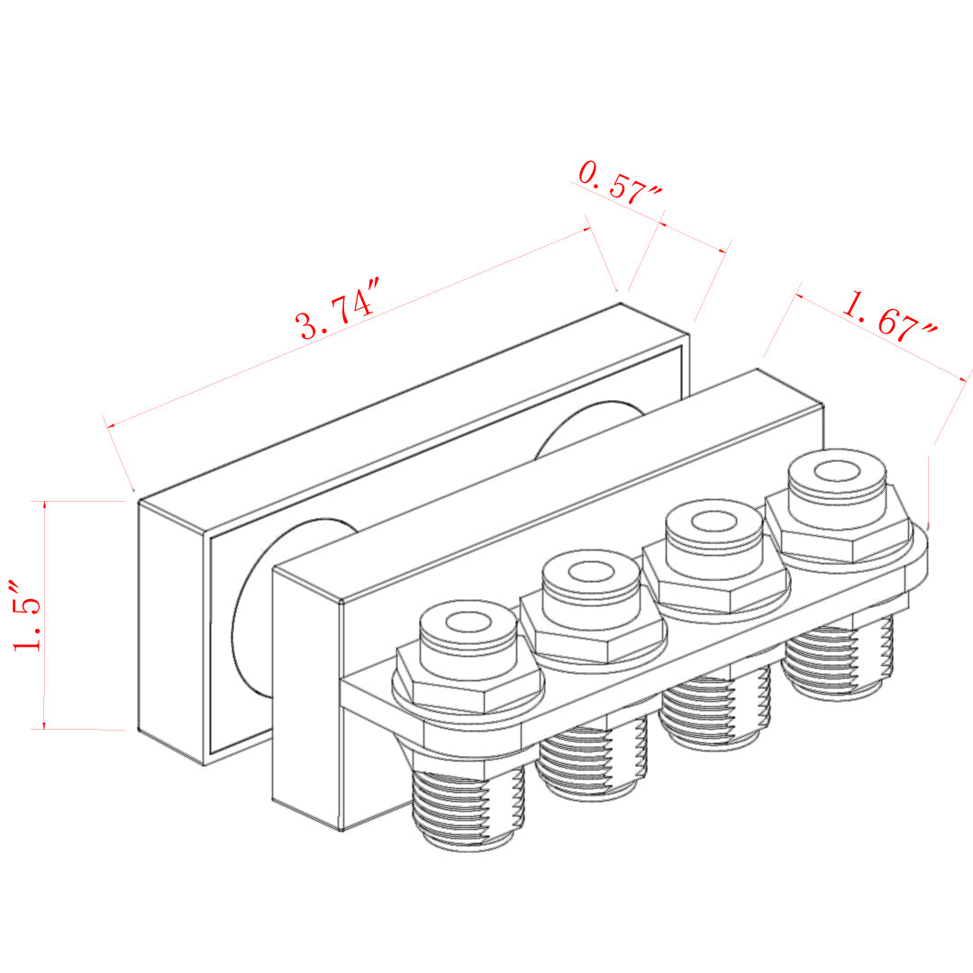 Innovative Marine CustomCradle Pro™ Magnetic Tube Holder
