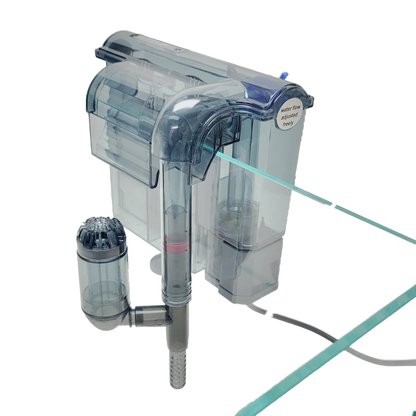 Lifegard Aquatics HOF-10 Slim Design Hang on Filter for aquariums up to 10 gallons