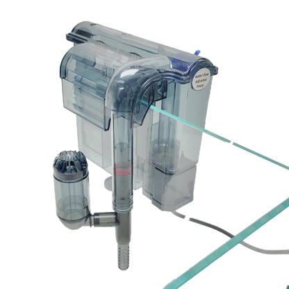 Lifegard Aquatics HOF-20 Slim Design Hang on Filter for aquariums up to 20 gallons