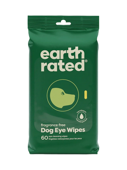 earth rated Eye Wipes - 60 ct - The Pet Source