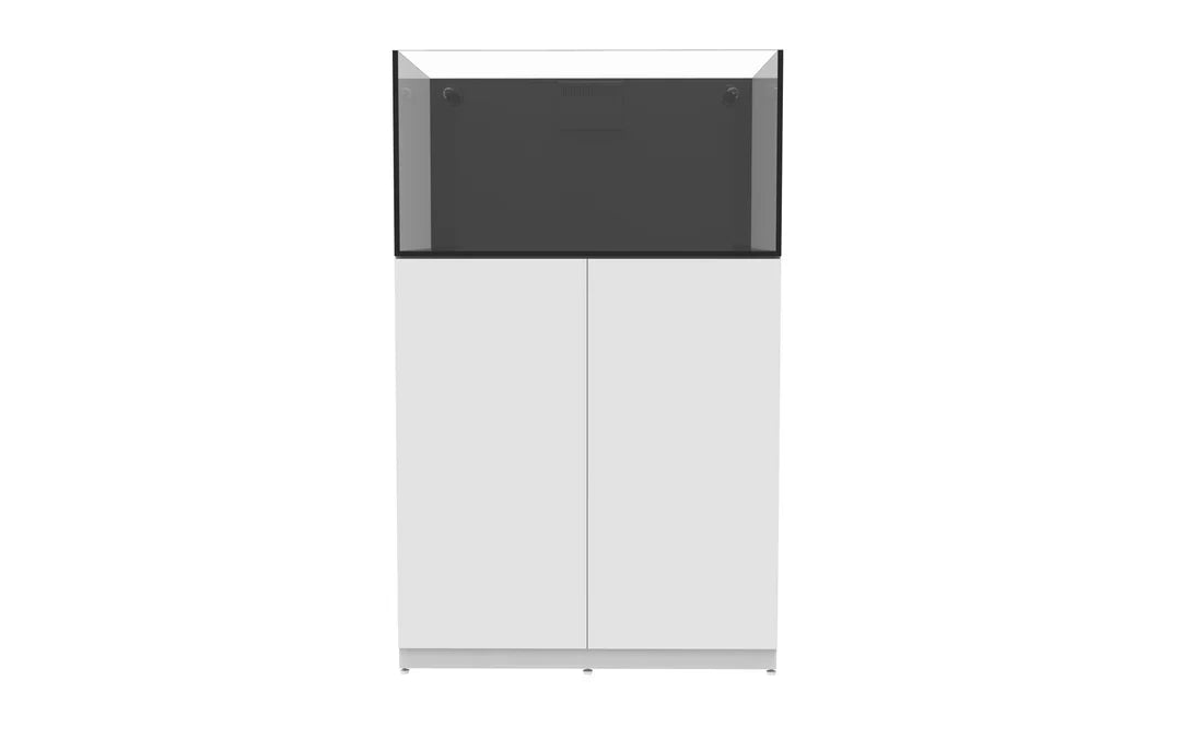 Fiji Cube EXT Rimless Shallow Aquarium 48 Gal Full Package - White