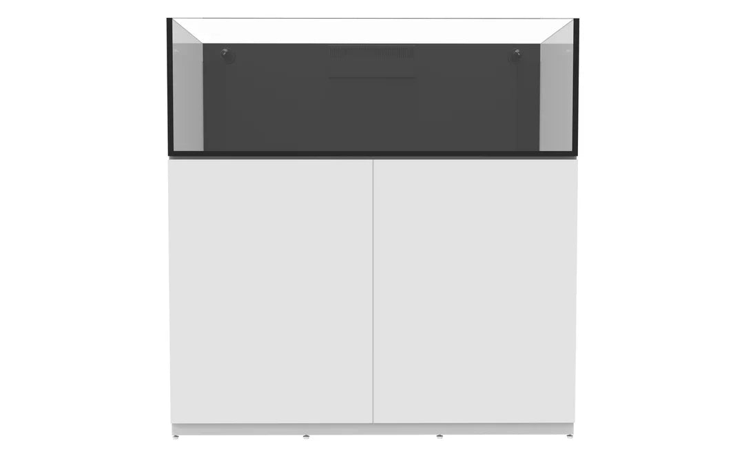 Fiji Cube EXT Rimless Shallow Aquarium 76 Gal Full Package - White