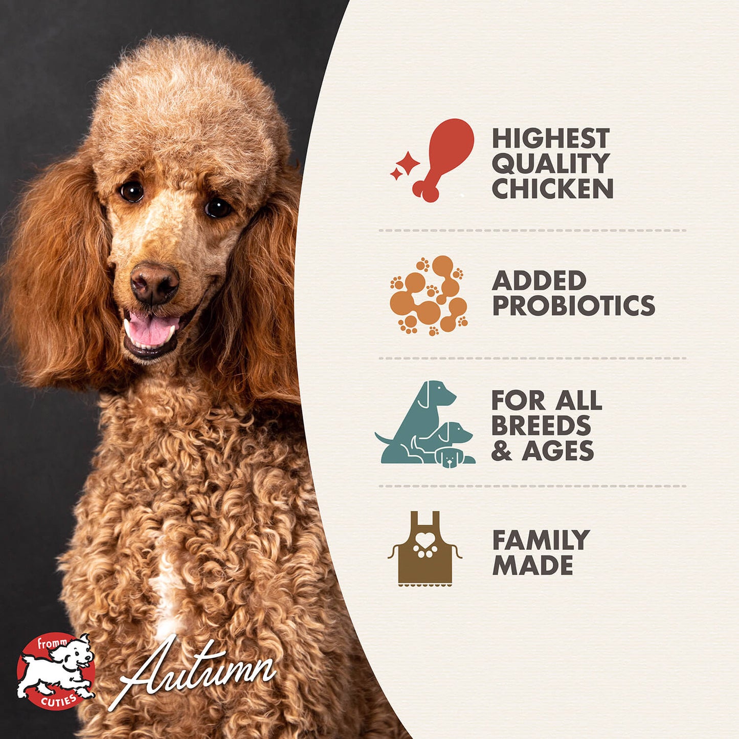 Fromm Four Star Nutritionals Chicken au Frommage Recipe Dry Dog Food - 11.8kg
