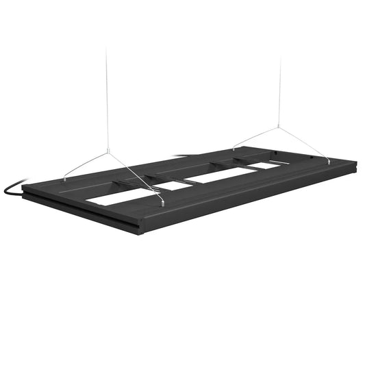 Aquatic Life T5HO G2 Hybrid 4-Lamp Light Fixture Black 36 Inch