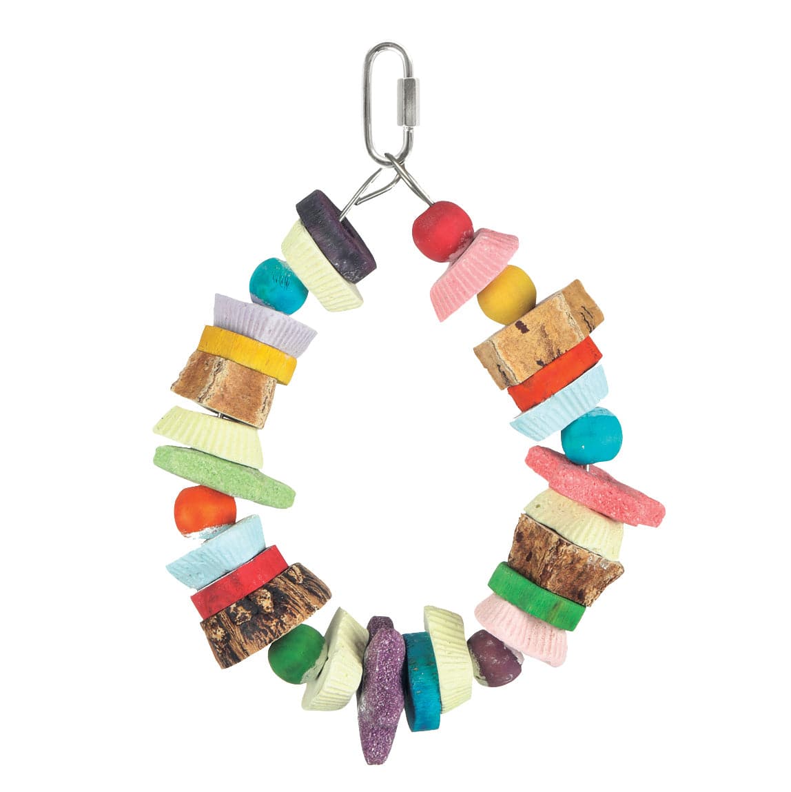 HARI SMART.PLAY Enrichment Parrot Toy - Cookie Ring - The Pet Source