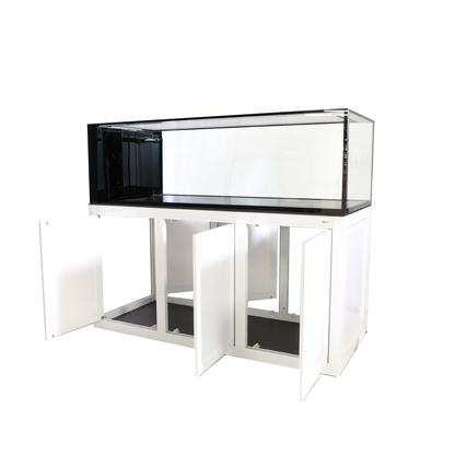 Innovative Marine INT 200 Gallon Peninsula Aquarium w/ APS Stand - Made To Order - White