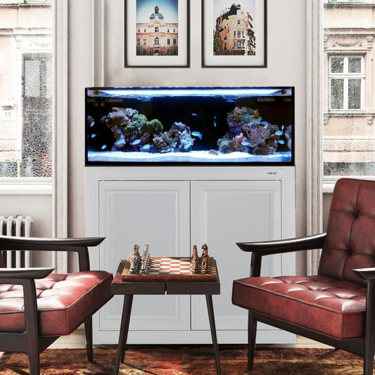 Innovative Marine Fusion Pro 2 - 40L AIO Aquarium w/ APS Stand - White