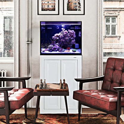 Innovative Marine Fusion Pro 2 - 40 AIO Aquarium w/ APS Stand - White