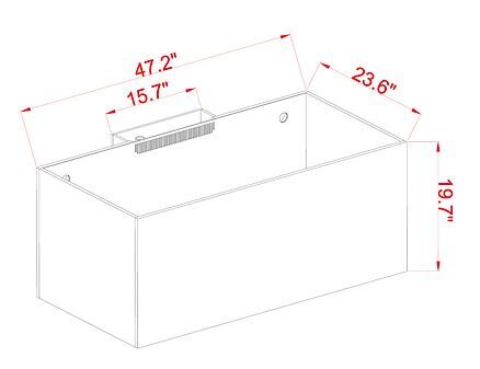 Innovative Marine EXT 100 Aquarium w/ APS Stand - Black