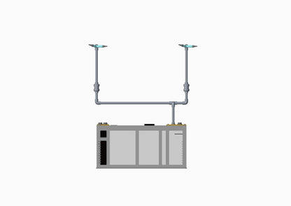 Innovative Marine EXT 100 Aquarium w/ APS Stand - Black