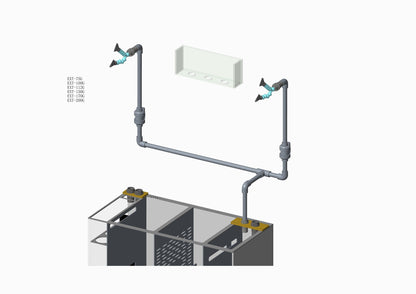 Innovative Marine EXT 100 Gallon Complete Reef System - Black