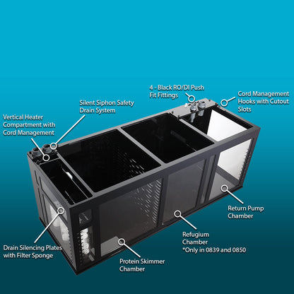 Innovative Marine EXT 50 Gallon Complete Reef System - Black