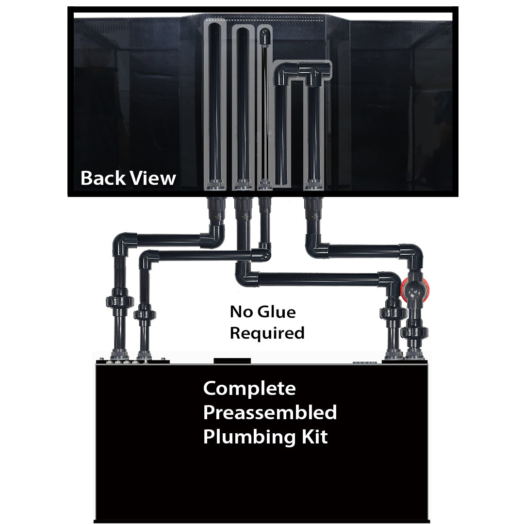 Innovative Marine INT 50 Gallon Complete Reef System - Black