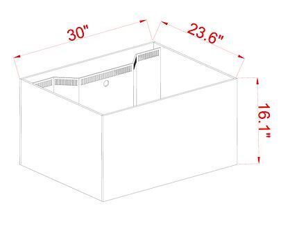 Innovative Marine INT 50 Gallon Complete Reef System - Black